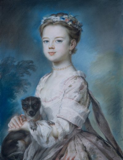 Portret van Lady Charlotte Boyle door George Knapton