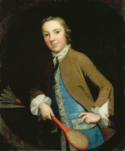 Portret van meester Francis Barrell, 1750s door George Knapton