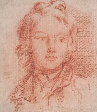 Portret van een jonge man door George Knapton