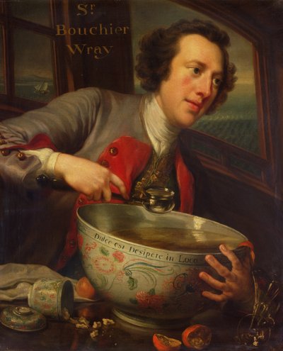 Sir Bouchier Wrey, 1744 door George Knapton