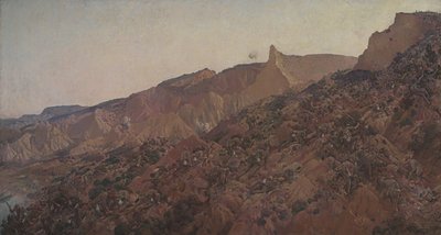 Anzac, de landing 1915 door George Lambert