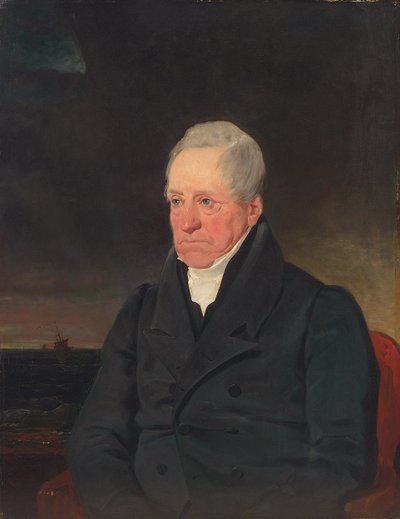 Portret van William Curling, Esq. door George Lance