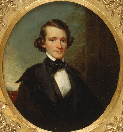 Portret van een heer uit New York, ca. 1840 door George Linen