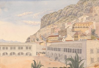 Officierskwartieren en kazematten, Gibraltar door George Lothian Hall