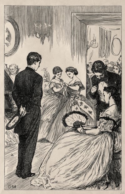 Coelebs op Zoek naar een Mulready Envelop door George Louis Palmella Busson Du Maurier