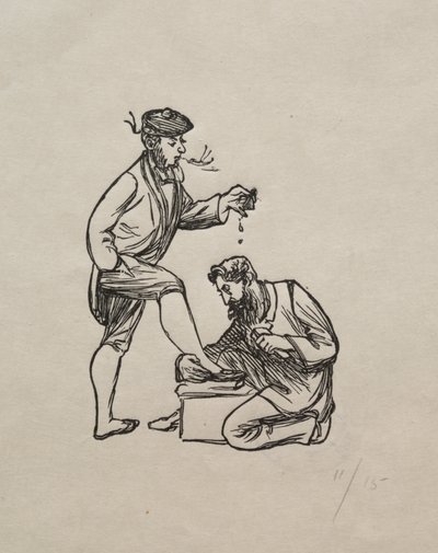Huiselijke Filosofie door George Louis Palmella Busson Du Maurier