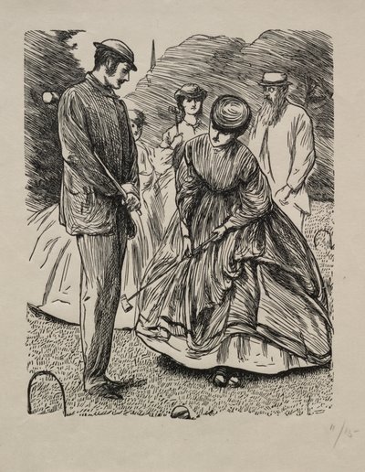 Hoe het spel niet te spelen door George Louis Palmella Busson Du Maurier