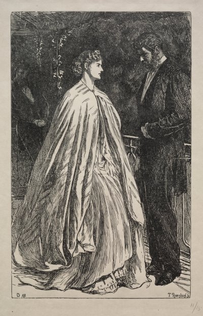 Twee tegen Eén op de Majoor door George Louis Palmella Busson Du Maurier