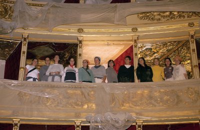 Restauratie van het Teatro Alla Scala, Milaan 11/10/2004 (foto) door Bartolome Esteban and studio Murillo