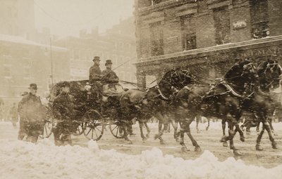 William Howard Taft en Theodore Roosevelt rijden naar het Capitool voor Tafts inauguratie door Bartolome Esteban and studio Murillo
