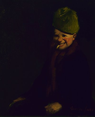 Nieuwjaarsschutter door George Luks