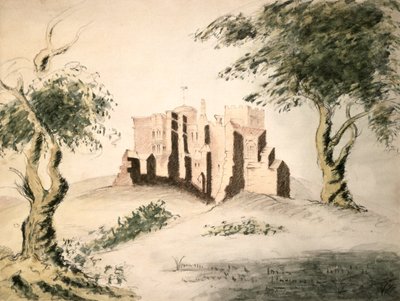 Het Oude Landhuis van Woodstock, 18e eeuw door George Marquis of Blandford