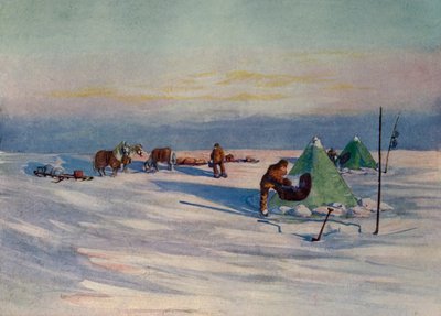 Een rustige avond op de barrière, c1908, 1909 door George Marston