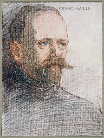Portret van Frank Wild (1873-1939) uit 