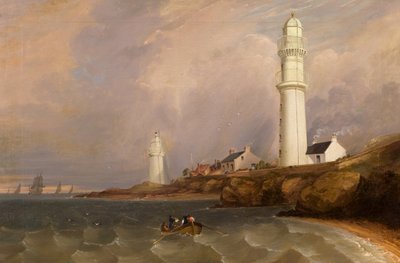 Vuurtorens - Westlichten, Tayport door George McGillivray