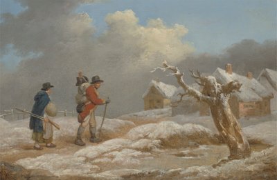 De terugkeer van een soldaat door George Morland