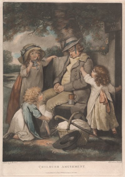 Kinderlijk vermaak door George Morland
