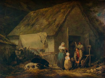 Ochtend, Higglers bereiden zich voor op de markt, 1791 door George Morland