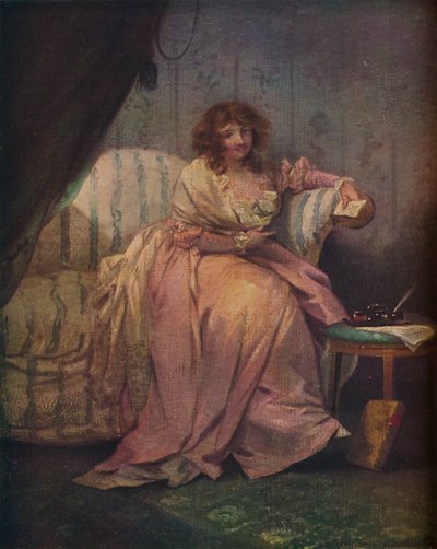 Mevrouw Morland door George Morland door George Morland
