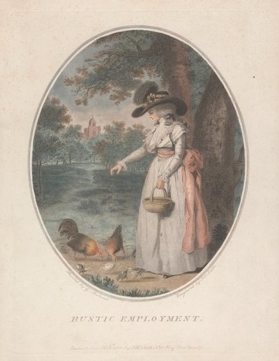 Rustieke bezigheden door George Morland
