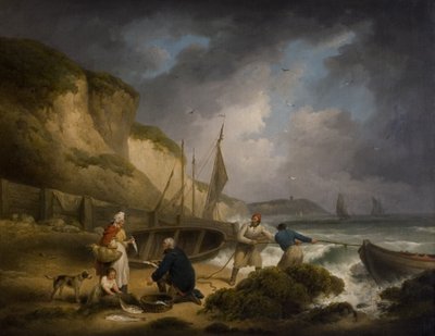 Vis Verkoop door George Morland