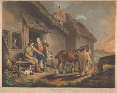 De Eerste van September - Avond door George Morland