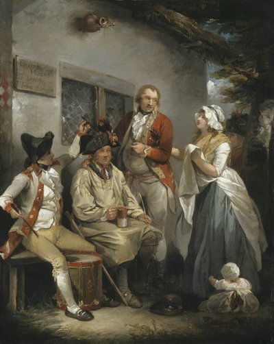 Een Rekruut Trepaneren, c. 1790 door George Morland