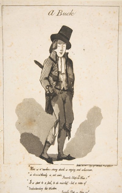Een Hert, 1 december 1790 door George Moutard Woodward