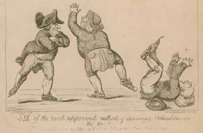 Zes van de meest goedgekeurde methoden om belachelijk te lijken op het ijs door George Moutard Woodward