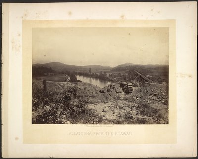 Allatoona van de Etawah door George N. Barnard