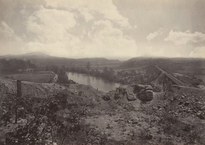 Allatoona vanaf de Etawah, 1860s door George N. Barnard