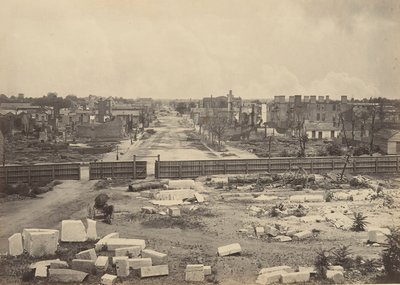 Columbia vanaf het Capitool, 1860s door George N. Barnard