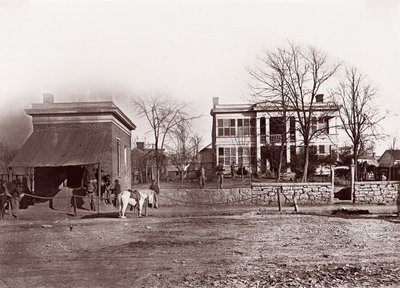 Provost Marshals Hoofdkwartier, Chattanooga, ca. 1864 door George N. Barnard
