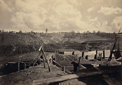 Rebellenwerken voor Atlanta, Ga. Nr. 5 door George N. Barnard