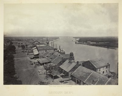 Savannah, GA, nr. 1 door George N. Barnard