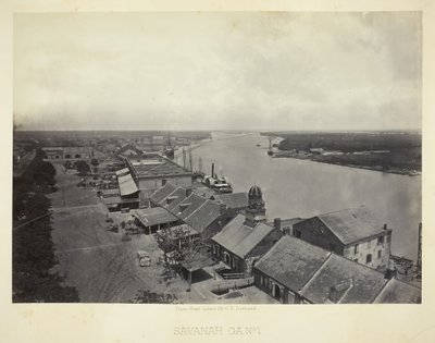 Savannah, GA, nr. 1 door George N. Barnard