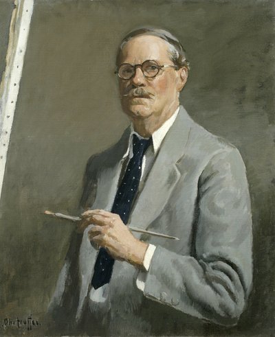 Zelfportret door George Oberteuffer