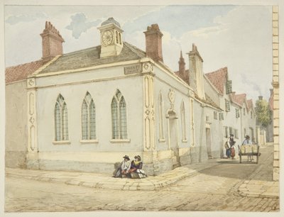 Trinity Kapel en Almshuis door George Orleans Delamotte