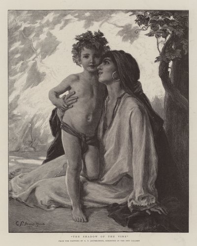 De Schaduw van de Wijnstok door George Percy Jacomb Hood