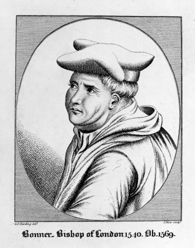 Edmund Bonner, Bisschop van Londen 1540 door George Perfect Harding