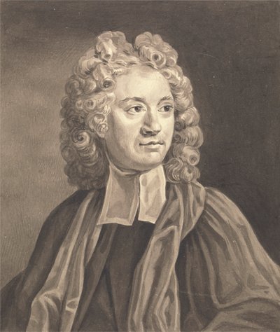Iconographie Anglaise par Reynolds et Autres: Dr. Richard D. Bentley door George Perfect Harding