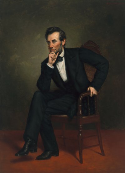 Abraham Lincoln door George Peter Alexander Healy