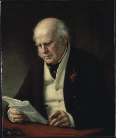 Charles Fox, 1869 door George Peter Alexander Healy