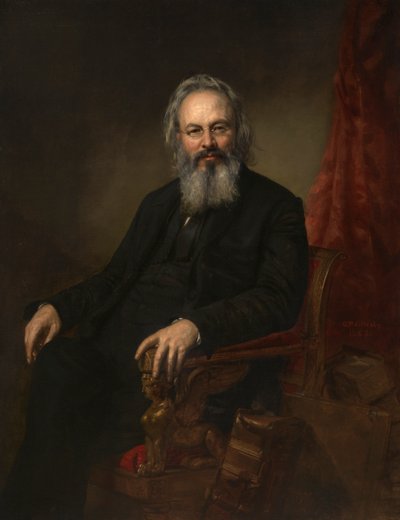 Orestes Brownson, 1863 door George Peter Alexander Healy