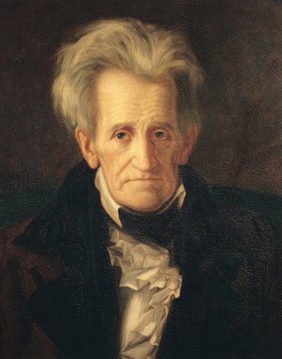Portret van Andrew Jackson door George Peter Alexander Healy