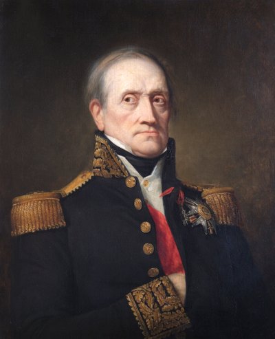 Portret van Maarschalk Nicolas Jean de Dieu Soult, Hertog van Dalmatië, Franse soldaat, 1840 door George Peter Alexander Healy