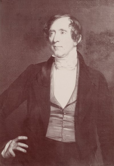 Portret van William Campbell Preston 1794-1860, 1842 gefotografeerd 1900s door George Peter Alexander Healy