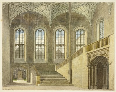 Inkomhal, Christchurch, Oxford door George Pyne