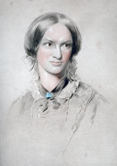 Charlotte Bronte, Engelse romanschrijfster, 1850 door George Richmond