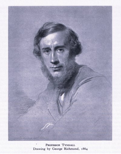 Professor Tyndall, uit British Adventure gepubliceerd door Collins, 1947 door George Richmond